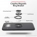Case for Samsung Galaxy J6 Prime Magnetic Car Mount Soft TPU 360 Degree Rotating Ring Kickstand Cover for J6 Prime Black Plus Red B07L2F999S
